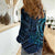 New Zealand Hammerhead Shark Women Casual Shirt Maori Haehae Mangopare Galaxy - Polynesian Pride