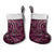 New Zealand Hammerhead Shark Christmas Stocking Maori Haehae Mangopare Pink - Polynesian Pride
