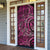 New Zealand Hammerhead Shark Door Cover Maori Haehae Mangopare Pink - Polynesian Pride