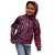 New Zealand Hammerhead Shark Kid Hoodie Maori Haehae Mangopare Pink - Polynesian Pride