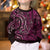 New Zealand Hammerhead Shark Kid Ugly Christmas Sweater Maori Haehae Mangopare Pink - Polynesian Pride