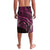 New Zealand Hammerhead Shark Lavalava Maori Haehae Mangopare Pink - Polynesian Pride