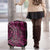 New Zealand Hammerhead Shark Luggage Cover Maori Haehae Mangopare Pink - Polynesian Pride