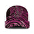 New Zealand Hammerhead Shark Mesh Trucker Cap Maori Haehae Mangopare Pink - Polynesian Pride