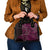 New Zealand Hammerhead Shark Shoulder Handbag Maori Haehae Mangopare Pink - Polynesian Pride