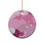 Pink Palaka Japanese Patterns Ceramic Ornament Asanoha Seigaiha Sakura Motif - Polynesian Pride