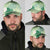 Green Japanese Traditional Motifs Classic Cap Palaka With Asanoha Seigaiha Sakura - Polynesian Pride