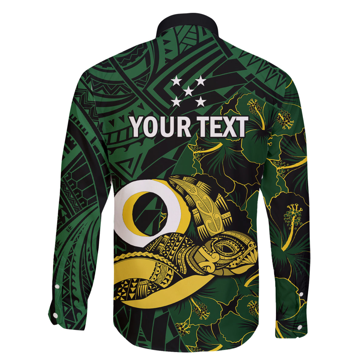 Personalised Solomon Islands Western Province Day Family Matching Off Shoulder Long Sleeve Dress and Hawaiian Shirt Sea Turtle Mix Polynesian Hibiscus Pattern LT14 - Polynesian Pride