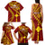 Personalised Fiji Rotuma Family Matching Tank Maxi Dress and Hawaiian Shirt Fijian Tapa Pattern LT14 - Polynesian Pride