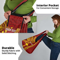 Personalised Fiji Rotuma Grocery Bag Fijian Tapa Pattern