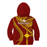 Personalised Fiji Rotuma Kid Hoodie Fijian Tapa Pattern LT14 - Polynesian Pride