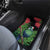 New Zealand Tui Bird Christmas Car Mats Maori Fern Mix Pohotukawa