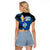 Hafa Adai Guam Raglan Cropped T Shirt Guahan Sea Turtle Tropical Style LT14 - Polynesian Pride