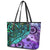 New Zealand Paua Shell With Australia Opal Unique Combine Leather Tote Bag LT14 - Polynesian Pride