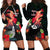 Hawaii Mauna Kea Hoodie Dress White Mountain With Nene Tropical Vibes LT14 - Polynesian Pride