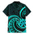 Turquoise New Zealand Mangopare Hawaiian Shirt Aotearoa Maori Koru Style LT14 - Polynesian Pride