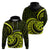 Lime Green New Zealand Mangopare Hoodie Aotearoa Maori Koru Style LT14 - Polynesian Pride