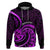 Purple Aotearoa Mangopare Hoodie NZ Maori Koru Style LT14 Pullover Hoodie Purple - Polynesian Pride