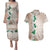 Cook Islands Tiare Maori With Conch Shell Couples Matching Puletasi and Hawaiian Shirt 2025 Pasifika Polynesian Tattoo