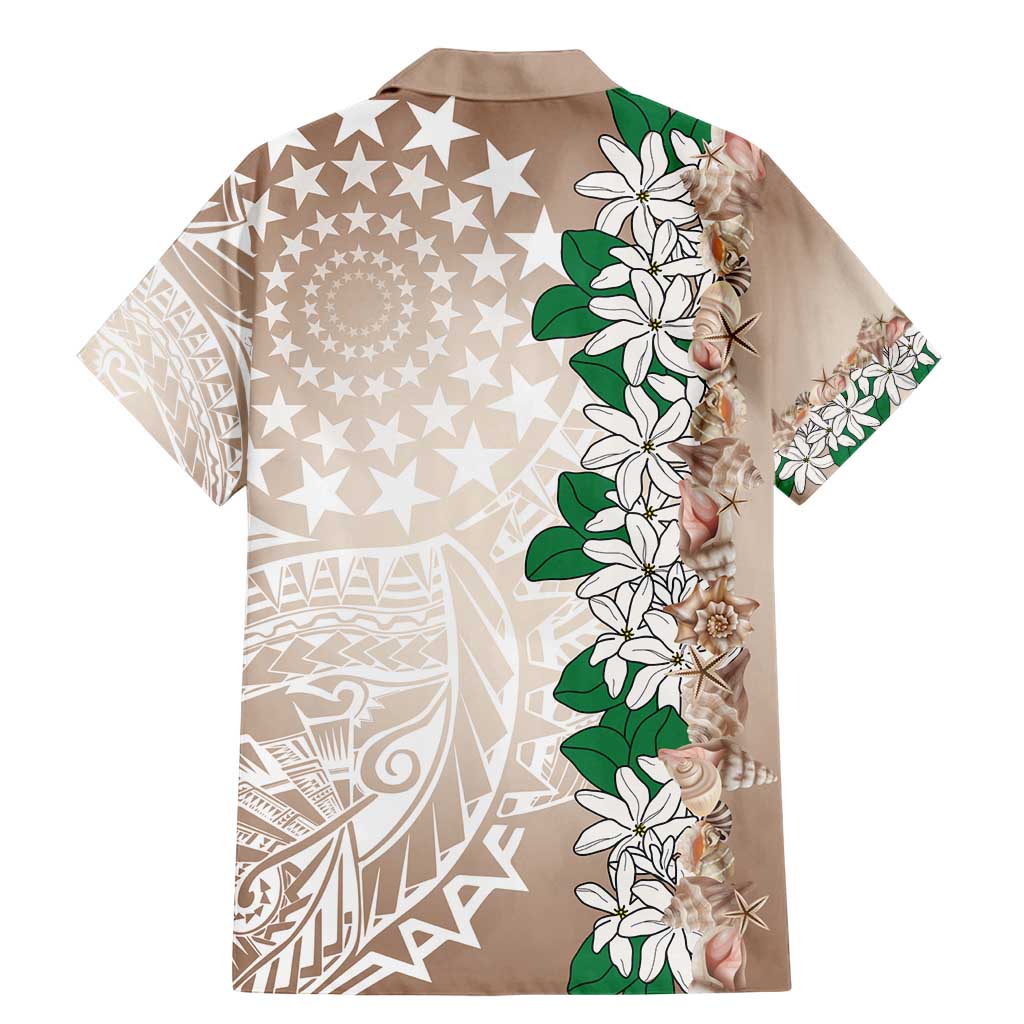 Cook Islands Tiare Maori With Conch Shell Family Matching Mermaid Dress and Hawaiian Shirt 2025 Pasifika Polynesian Tattoo