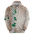 Cook Islands Tiare Maori With Conch Shell Zip Hoodie 2025 Pasifika Polynesian Tattoo