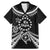 Kia Orana Cook Islands Family Matching Mermaid Dress and Hawaiian Shirt 2025 Pasifika Polynesian Turtle Black Color