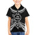 Kia Orana Cook Islands Kid Hawaiian Shirt 2025 Pasifika Polynesian Turtle Black Color