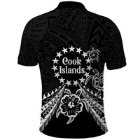 Kia Orana Cook Islands Polo Shirt 2025 Pasifika Polynesian Turtle Black Color