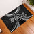 Kia Orana Cook Islands Rubber Doormat 2025 Pasifika Polynesian Turtle Black Color