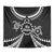 Kia Orana Cook Islands Tapestry 2025 Pasifika Polynesian Turtle Black Color