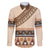 Bula Fiji Family Matching Off The Shoulder Long Sleeve Dress and Hawaiian Shirt 2025 Pasifika Traditional Fijian Masi