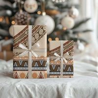 Bula Fiji Wrapping Paper 2025 Pasifika Traditional Fijian Masi - Polynesian Pride