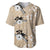 Bula Fiji Iri Buli Baseball Jersey Woven Fan With Fijian Tapa