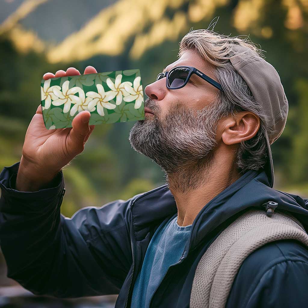 Ia Orana Tahiti Tiare Maori Seamless Style 4 in 1 Can Cooler Tumbler