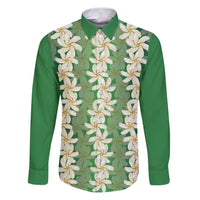 Ia Orana Tahiti Tiare Maori Seamless Style Family Matching Puletasi and Hawaiian Shirt