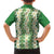 Ia Orana Tahiti Tiare Maori Seamless Style Family Matching Short Sleeve Bodycon Dress and Hawaiian Shirt