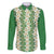 Ia Orana Tahiti Tiare Maori Seamless Style Family Matching Short Sleeve Bodycon Dress and Hawaiian Shirt