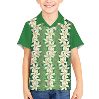 Ia Orana Tahiti Tiare Maori Seamless Style Family Matching Short Sleeve Bodycon Dress and Hawaiian Shirt