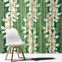 Ia Orana Tahiti Tiare Maori Seamless Style Window Curtain