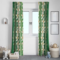 Ia Orana Tahiti Tiare Maori Seamless Style Window Curtain