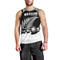 Custom New Zealand Silver Fern Petanque Men Tank Top Aotearoa Maori Pattern