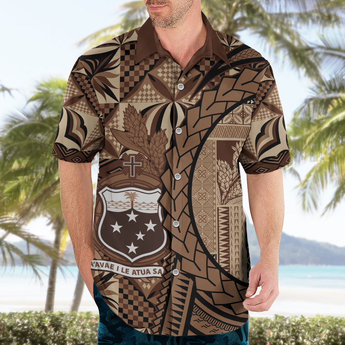 Samoa Siapo Hawaiian Shirt Happy Independence Day Vintage Vibes