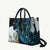 New Zealand Silver Fern Tui Bird Leather Bag Maori Kowhai Paua Shell Taniko Motifs - Polynesian Pride