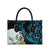 New Zealand Silver Fern Tui Bird Leather Bag Maori Kowhai Paua Shell Taniko Motifs - Polynesian Pride