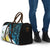 New Zealand Silver Fern Tui Bird Travel Bag Maori Kowhai Paua Shell Taniko Motifs - Polynesian Pride