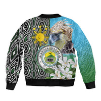 Cotabato Philippines Province Bomber Jacket Filipino Eagle Sampaguita Tinalak Pattern