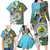 Cotabato Philippines Province Family Matching Long Sleeve Bodycon Dress and Hawaiian Shirt Filipino Eagle Sampaguita Tinalak Pattern