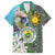 Cotabato Philippines Province Family Matching Long Sleeve Bodycon Dress and Hawaiian Shirt Filipino Eagle Sampaguita Tinalak Pattern