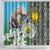Cotabato Philippines Province Shower Curtain Filipino Eagle Sampaguita Tinalak Pattern