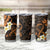 Liver Cancer Awareness Month Tumbler Cup Awareness Is Key Orange Polynesian Ribbon